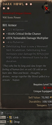 4ga dark howl - 4ga, diablo