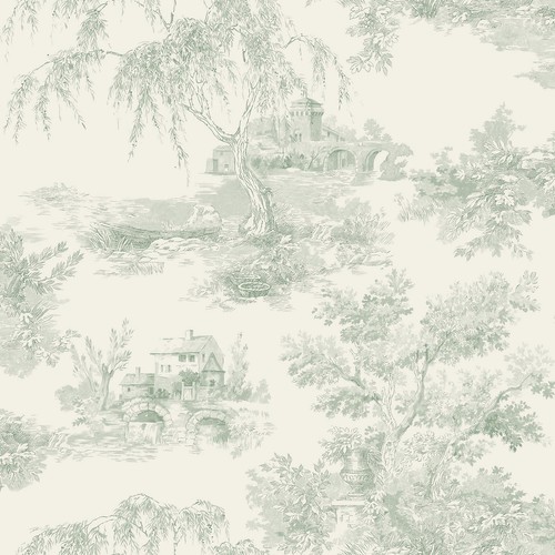 Toile jouy mondo carta - mondo, di