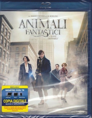 Blu ray animali fantastici - fantastici, e