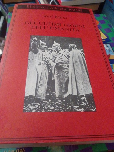 Karl kraus gli ultimi - karl,