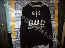 Vintage Cycling Jersey Wool Maglia Ciclismo Bici Lana GBC Guerciotti '70s Eroica