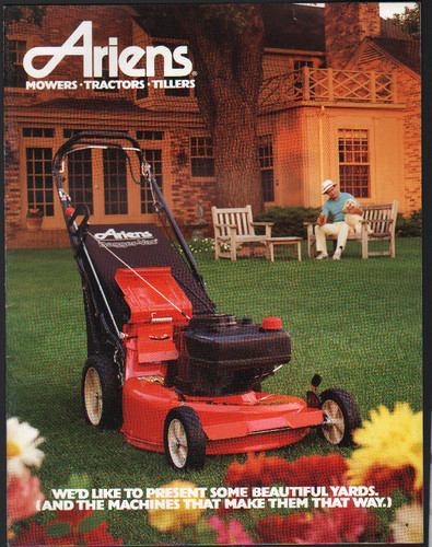 Volantino brochure tosaerba