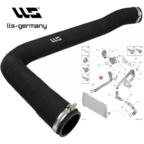 Tubo turbo intercooler - , per