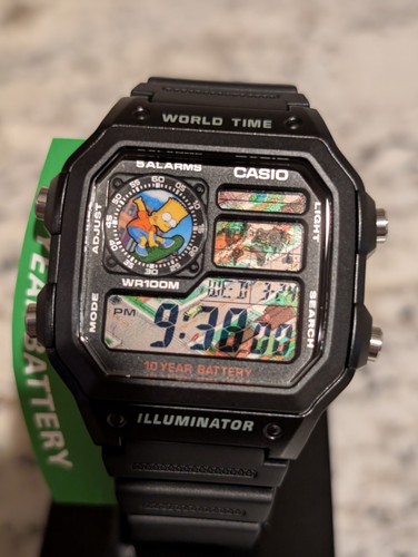 Orologio bart simpson - "bart, simpson"