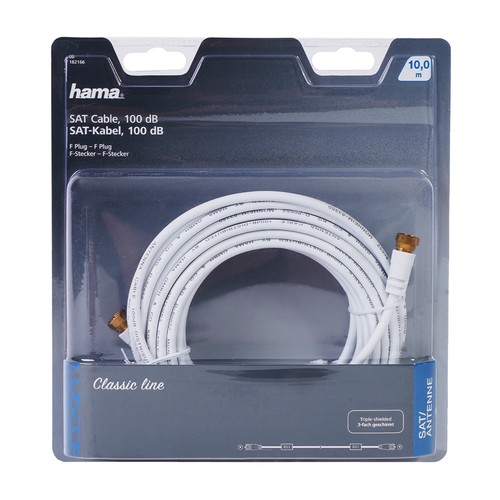 Hama cavo satellitare 10m - hama,