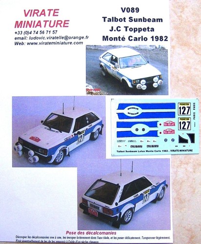 V089 talbot sunbeam lotus - v089,
