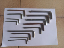 13 chiavi a brugola esagonali