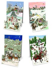 Calendario dell'avvento pop up