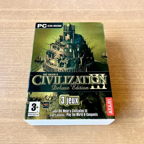 Jeu civilization iii deluxe - pc,