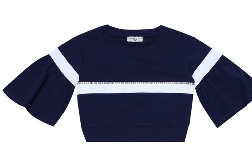 Felpa monnalisa jersey - monnalisa, in