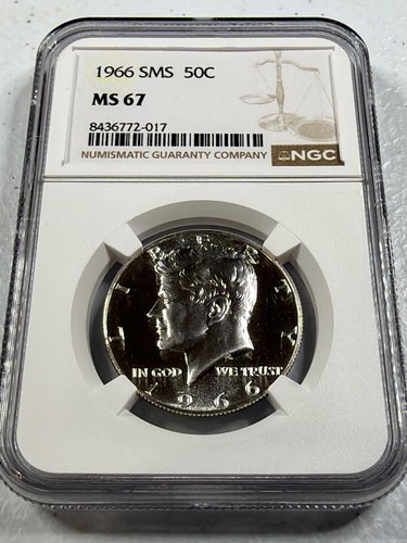1966 kennedy mezzo dollaro - kennedy, us