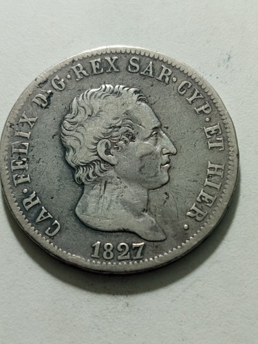 Lire 1827 genova italia - lire,
