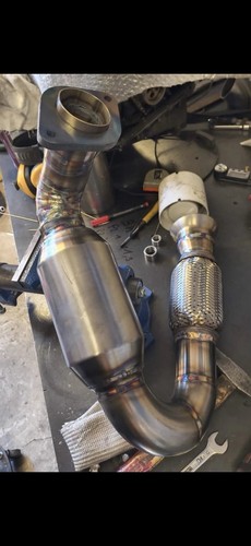 Downpipe mercedes w177 - mercedes,