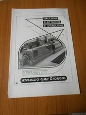 1959 ANSALDO TURBO ALTERNATORE TRIFASE  IDROGENO CENTRALE CIVITAVECCHIA EPOCA 