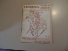 Honda CR125 M 1978 Elsinore
