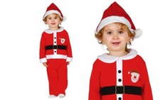 Costume babbo natale baby