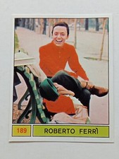 figurina Panini Cantanti anno
