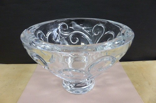 Vaso ciotola rotonda cristallo
