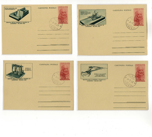 Lotto cartoline postali 1953 - lotto,