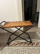 Tavolino  Design Industrial in Ferro e Legno