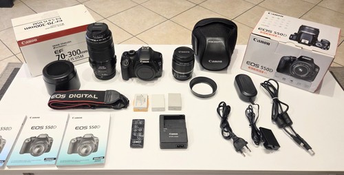 Canon eos 550d 55 - 18-55, +