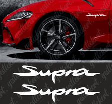 2 adesivi per Toyota Supra MK4