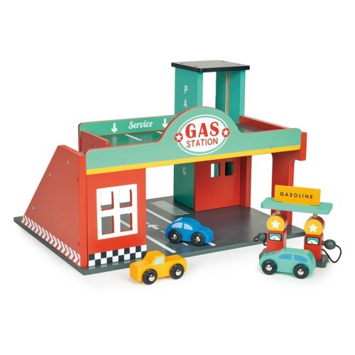 Stazione servizio garage - di,