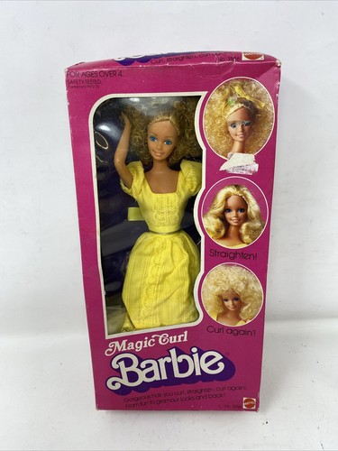 Barbie magic curl 1981 vintage - barbie,
