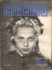 Rivista CINEMA anno 1940 n.90