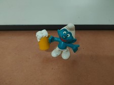 Puffi Smurfs Peyo - Puffo Con Boccale Di Birra - Bully West Germany