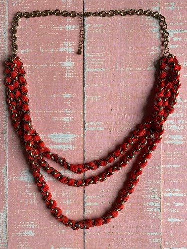 Collana vintage con catena 3 - collana,
