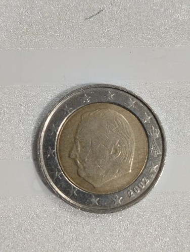Moneta euro belgio - moneta, 2