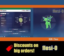 6IV Shiny Espeon Pokemon