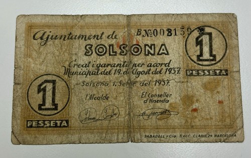 Billete local municipal - /,