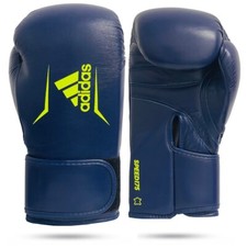 GUANTONI DA BOXE ADIDAS SPEED 175 BOXING GLOVES LEATHER BLU