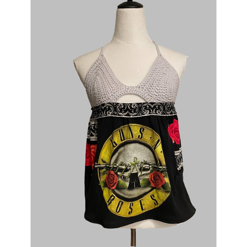 Ooak uncinetto guns rose - guns,