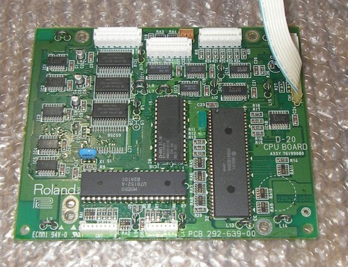 Scheda cpu roland - scheda, d-20