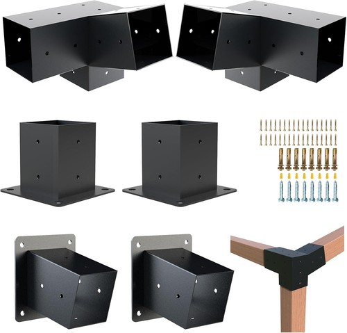 Kit pergola set staffe per - kit, pergola,