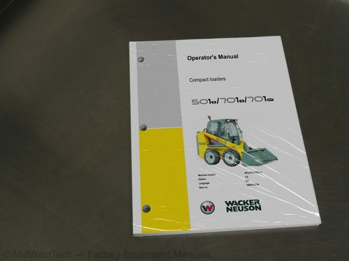 Wacker neuson 501s 701s - wacker,