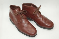 TOD'S scarpe uomo taglia 9,5 Europa 43,5 pelle marrone S9354