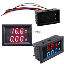 DC100V 10A Voltmeter Ammeter