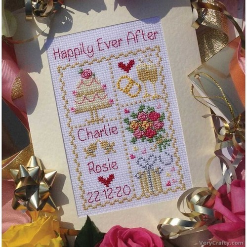 Nia cross stitch biglietto - cross,