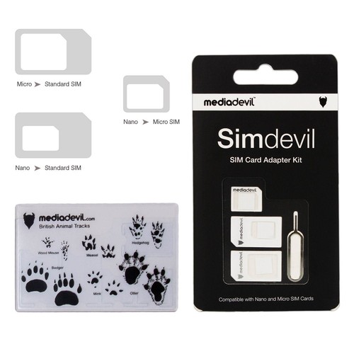 Simdevil kit adattatore - simdevil, scheda
