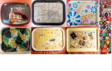 VASSOI PUBBLICITARI IN LATTA ORO PILLA, RABARBARO ZUCCA e altri, vend. singola