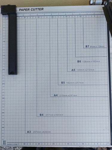 Di carta trimmer - a4,