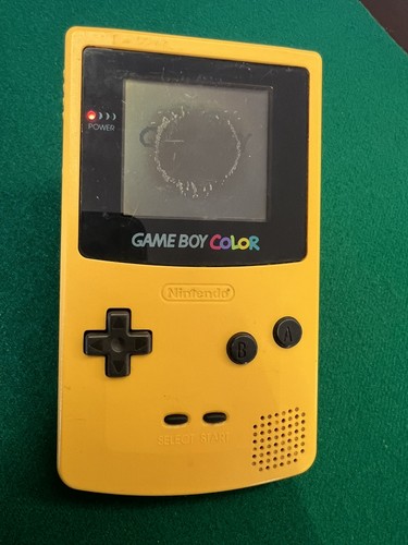Nintendo game boy color giallo - nintendo,
