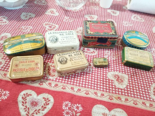 Scatole latta vintage - di,