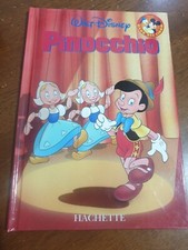 PINOCCHIO LIBRO WALT DISNEY HACHETTE PER BAMBINI ILLUSTRATO - 