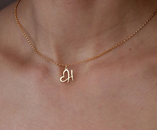 Collana con nome oro - 18, kt