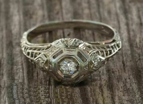 Anello vintage art deco - vintage,